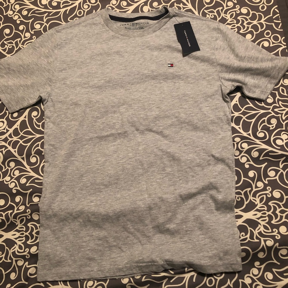 Tommy Hilfiger TH Tee Heather Grey